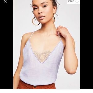 Free People Deep V Bandeau Cami